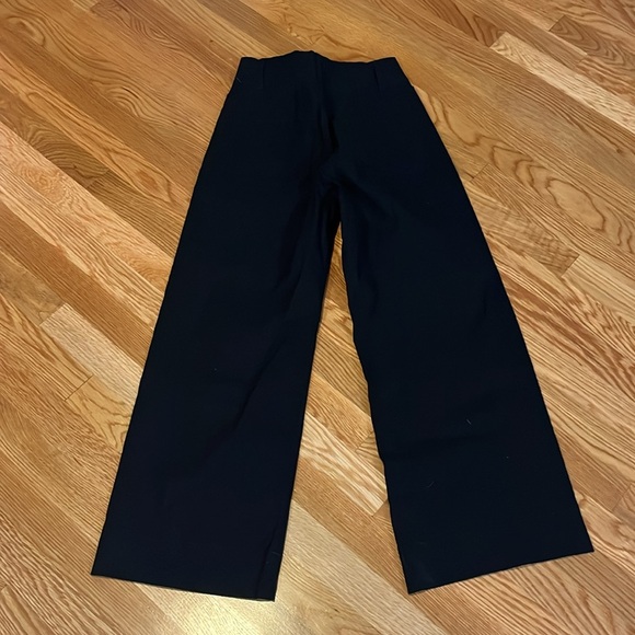 Anthropologie The Colette Cropped Wide-Leg Pants Magic Fabric Size 27 NWT READ - Picture 13 of 15